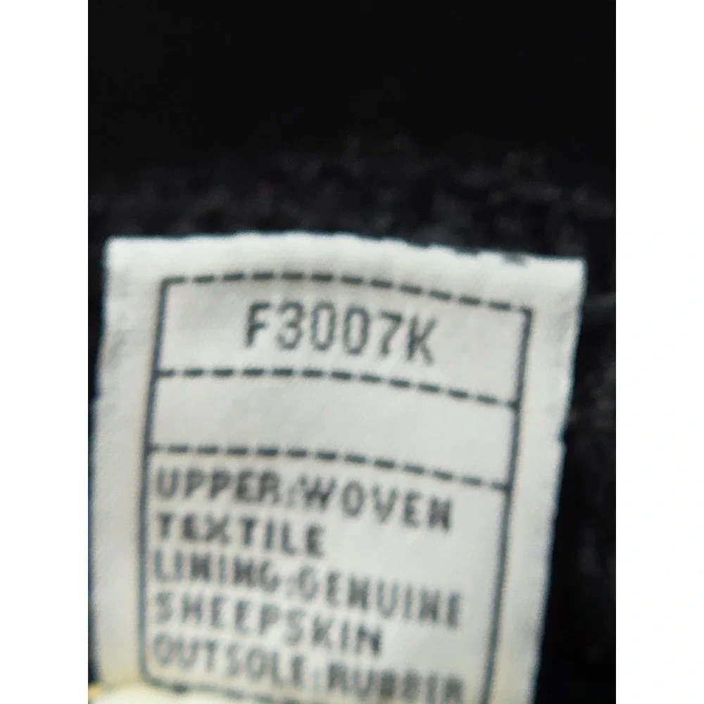 UGG Australia Bailey Button Triplet Knit Boots Black Women's Size‎ 6